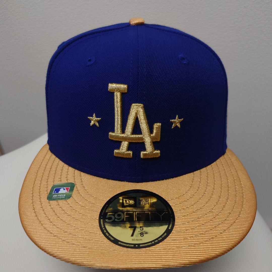 【新品・未使用品】ニューエラ 59FIFTY ゴールド 24 25 ドジャース
