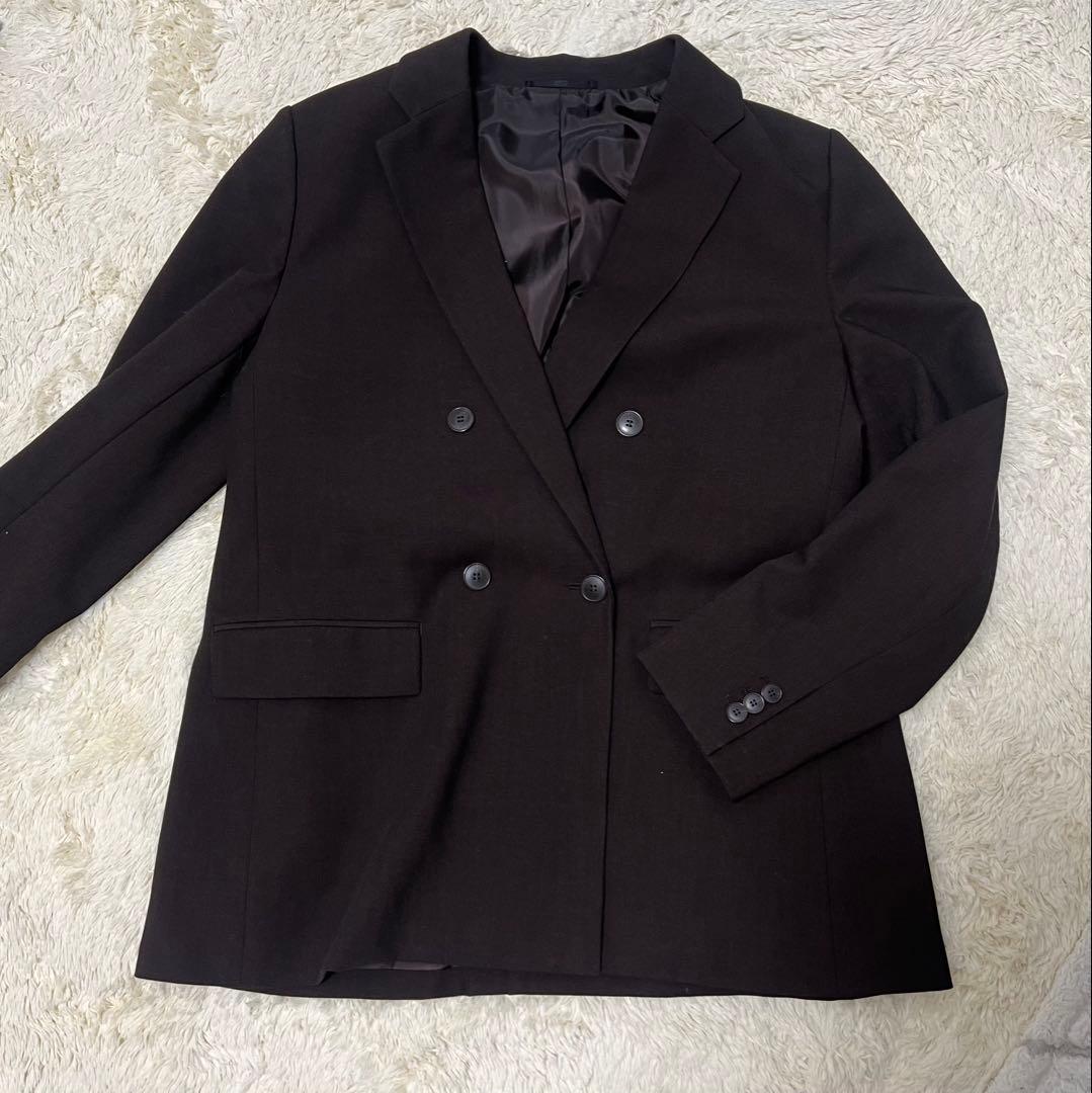 UNIQLO ダブルジャケット　XLサイズ　ブラウン