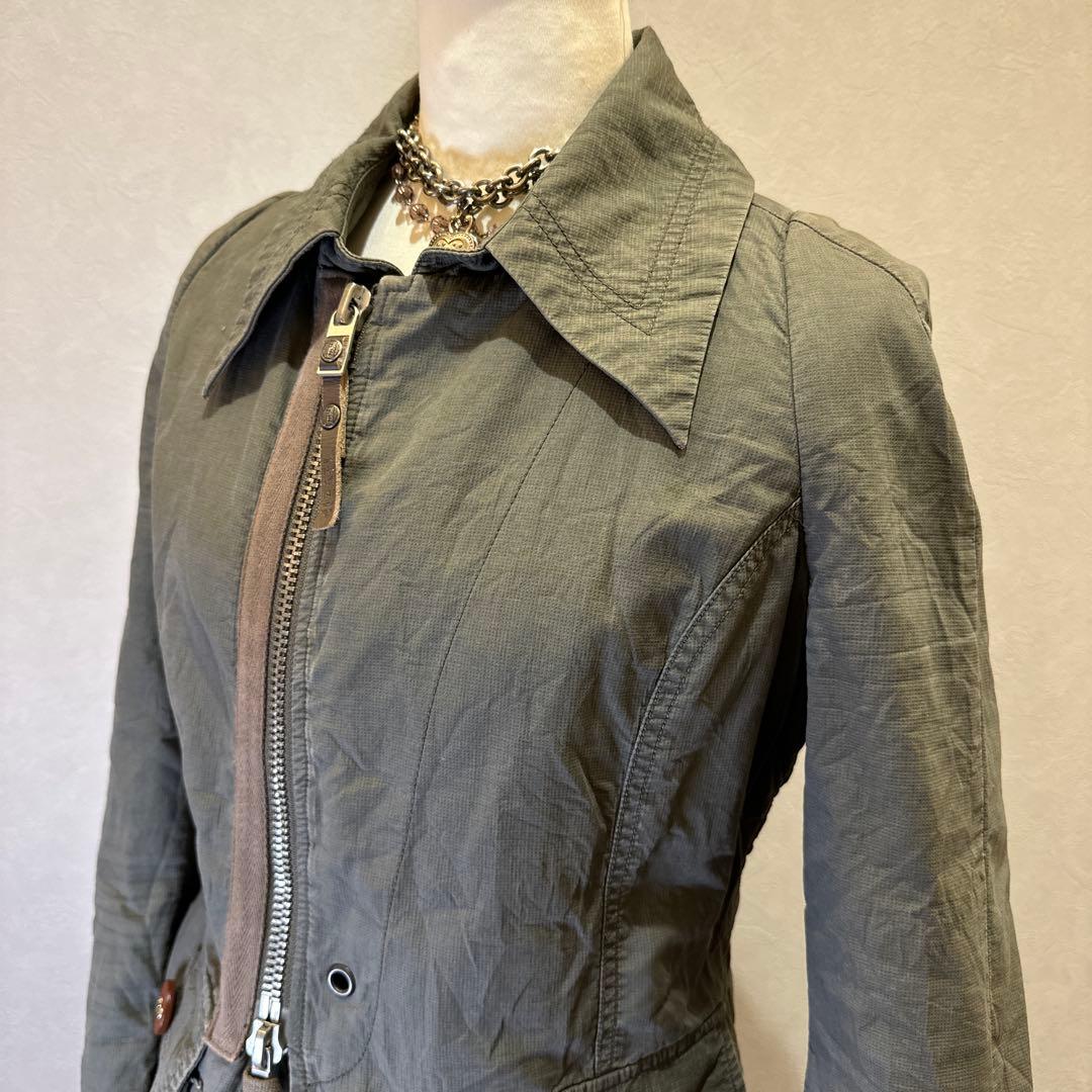 DIESEL archive military jacket Y2Kグランジ