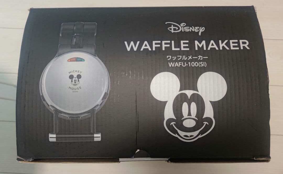 Disney ミッキー ワッフルメーカー