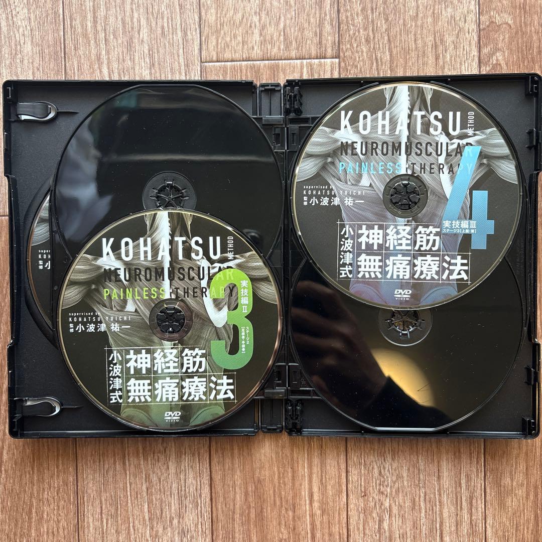 【美品】小波津式 神経筋無痛療法 小波津祐一 整体/整骨院/手技DVD