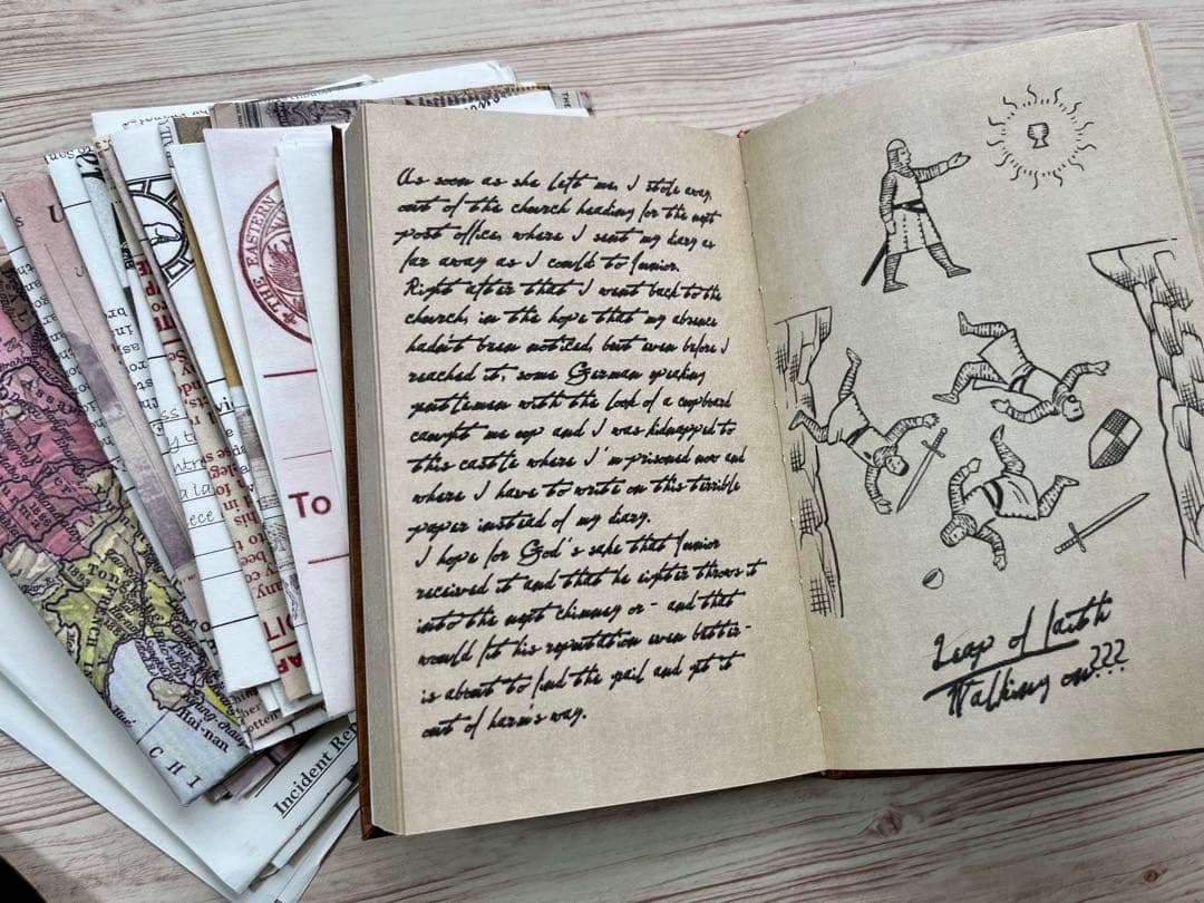 新品　インディージョーンズ　聖杯手帳　プロップ　graildiary