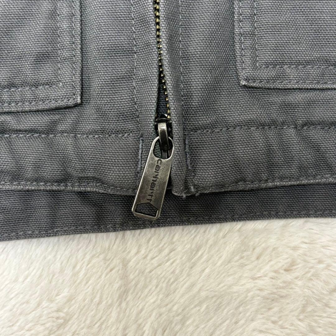 ★CARHATT ダックベスト 104277 希少サイズ 2XL グレー 色濃★