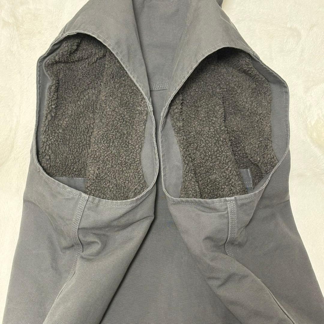★CARHATT ダックベスト 104277 希少サイズ 2XL グレー 色濃★
