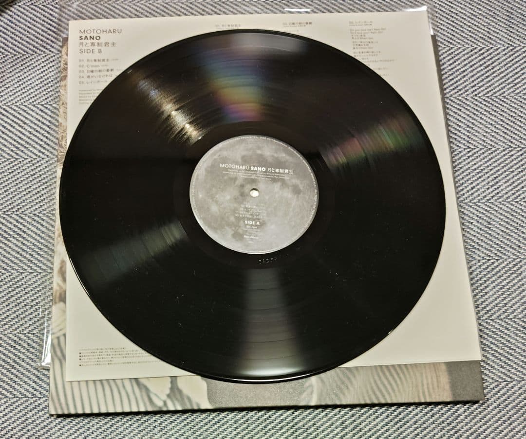 佐野元春　月と専制君主　アナログ盤