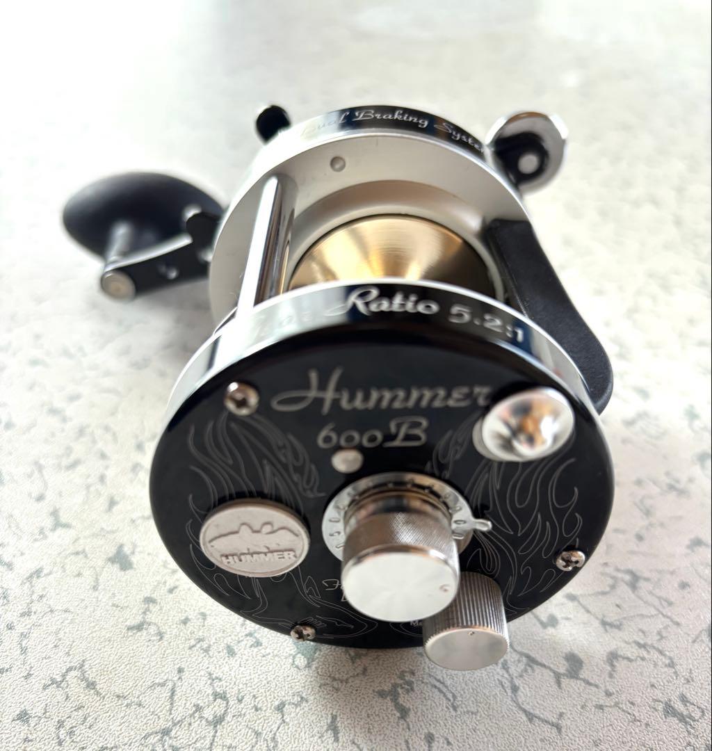 アルファタックル HUMMER 600B 両軸リール右巻き
