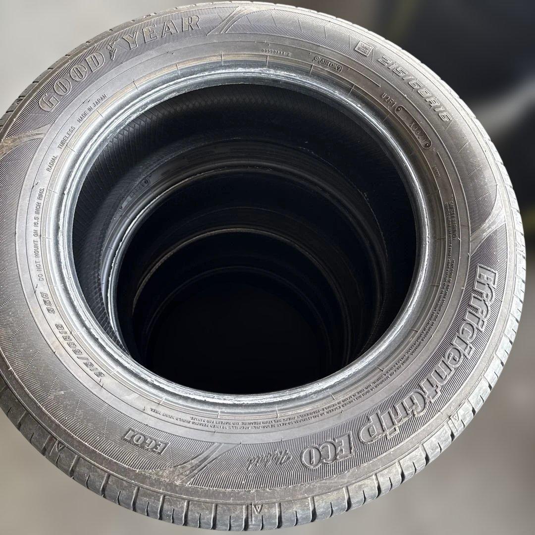 215/60R16 グッドイヤー EG01 １台分4本セット