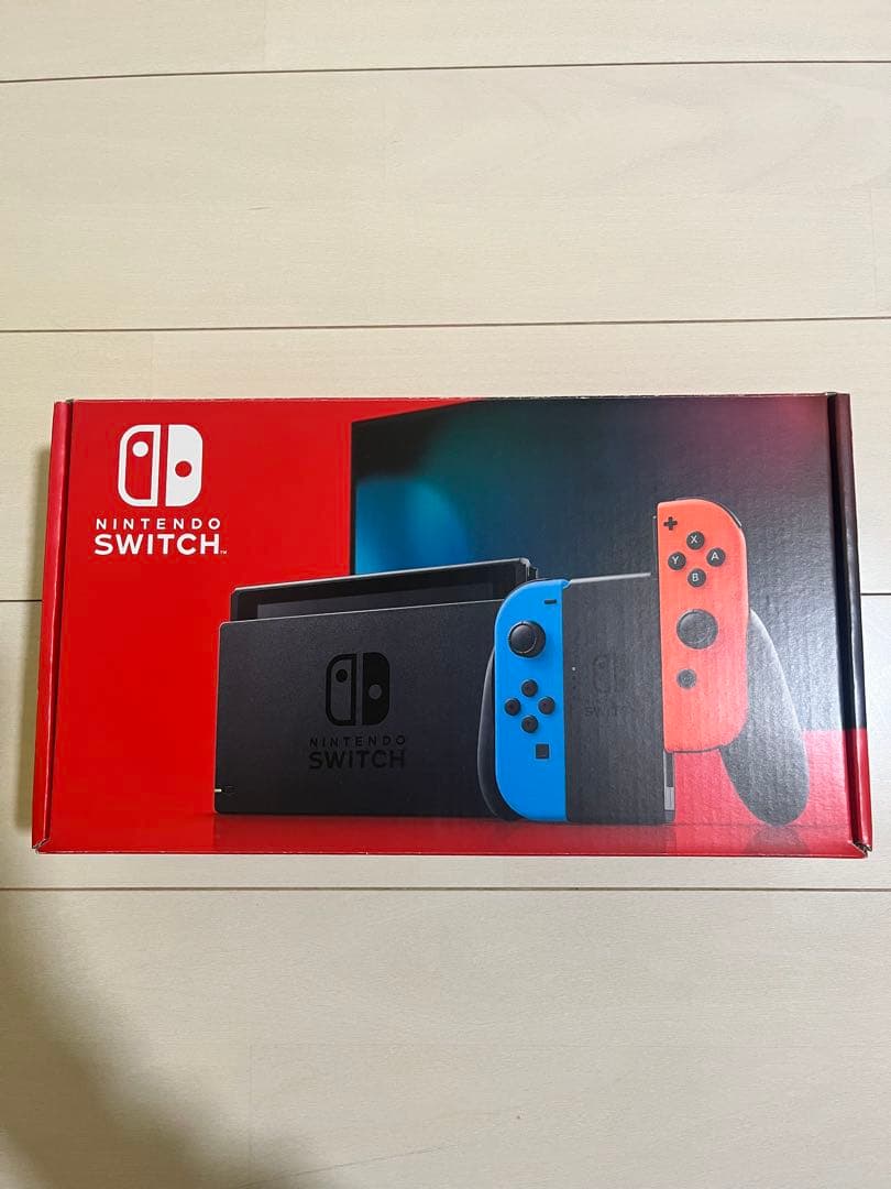 Nintendo Switch 本体セット ネオンピンク/ネオングリーン 箱あり