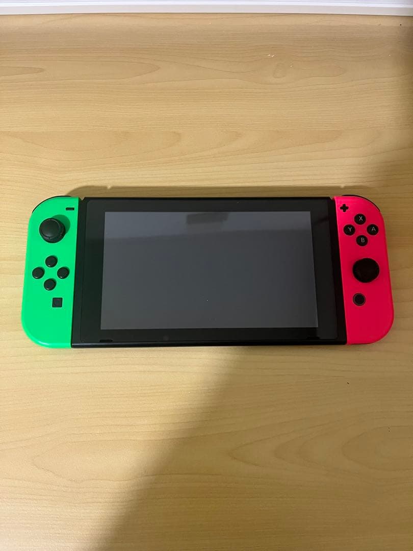 Nintendo Switch 本体セット ネオンピンク/ネオングリーン 箱あり