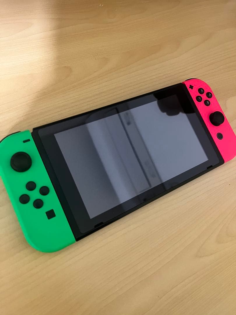 Nintendo Switch 本体セット ネオンピンク/ネオングリーン 箱あり