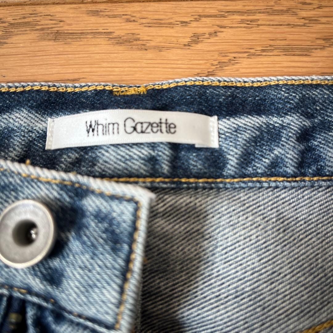 Whim Gazette デニムタイトスカート サイズ36