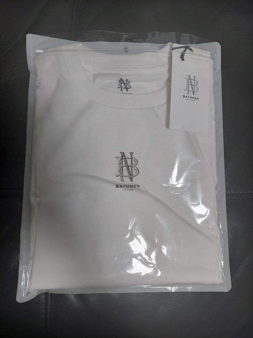最終値下げ　新品未使用 BATONER コットンクルーネック Tシャツ バトナー