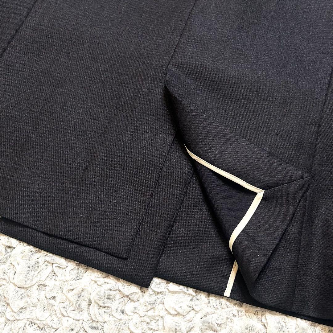 美品 green label relaxing リネンライクダブルジャケット