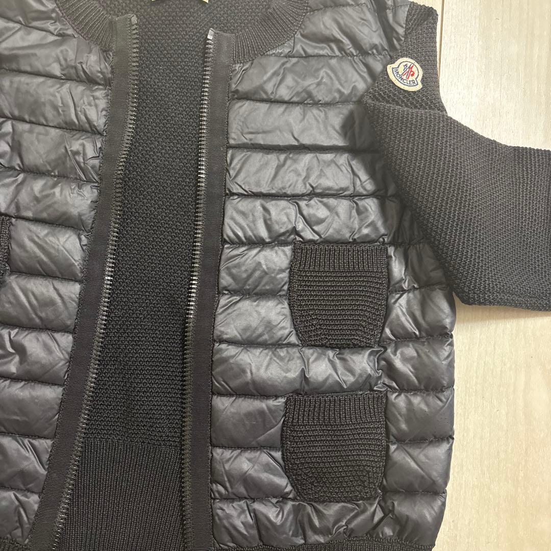 Moncler ブラック カーディガン 長袖