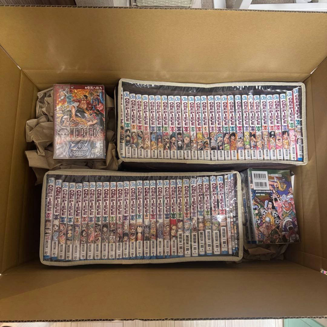 【収納袋付き】ワンピース onepiece 漫画全巻1-112+‪αおまけ