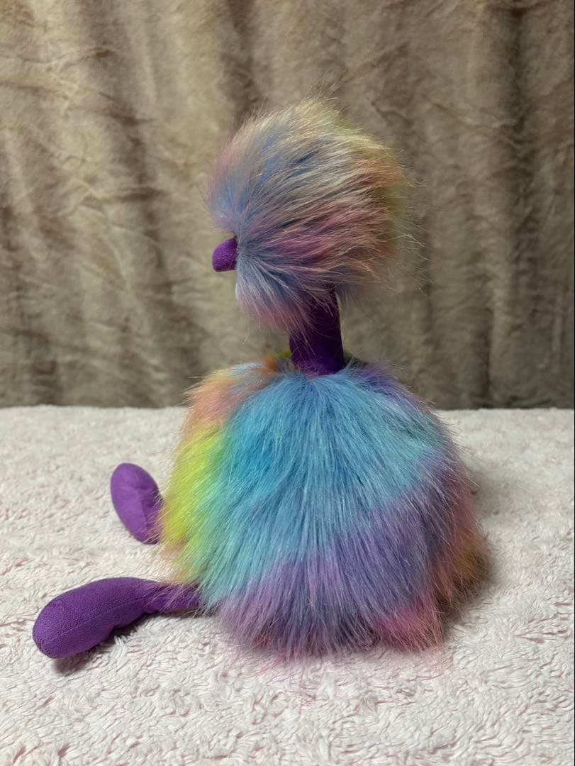 ジェリーキャット Pompom Bird Rainbow 虹色 Pom