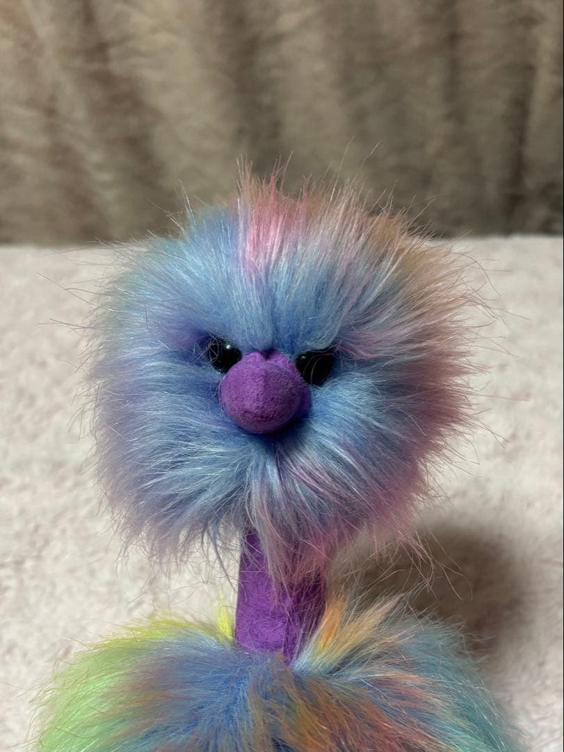 ジェリーキャット Pompom Bird Rainbow 虹色 Pom