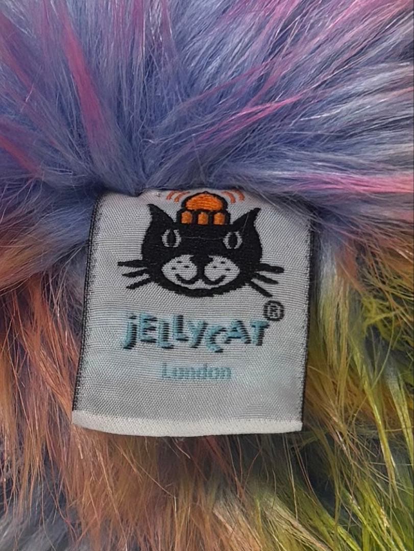 ジェリーキャット Pompom Bird Rainbow 虹色 Pom