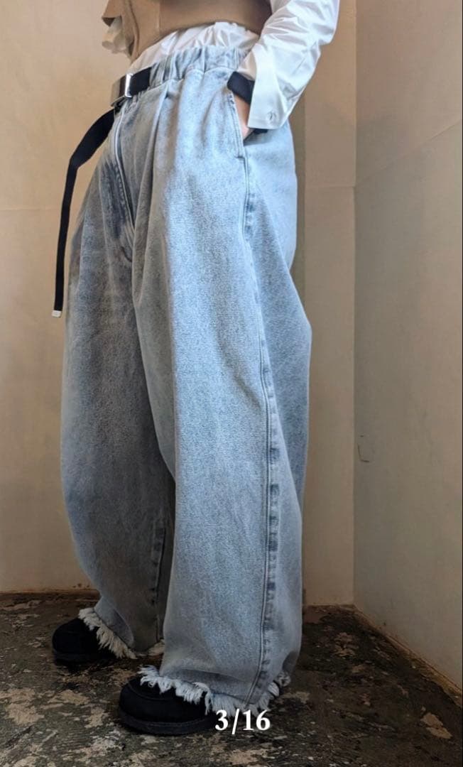ree♡ M53. NEW NEW BELTED DENIM