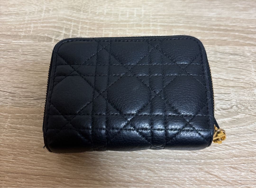 DIOR ブラック 二つ折り財布 +付属品