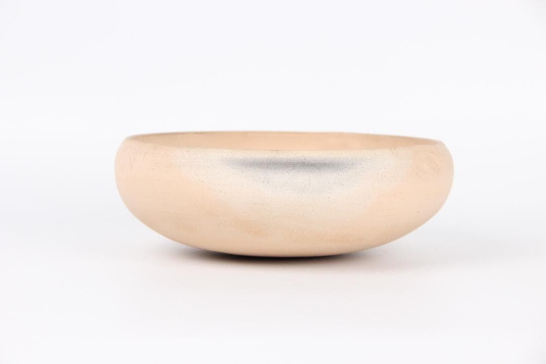 今戸焼　白井半七 作　灰器　焙烙 　茶道具　　旧蔵品　　共箱 EY21-16