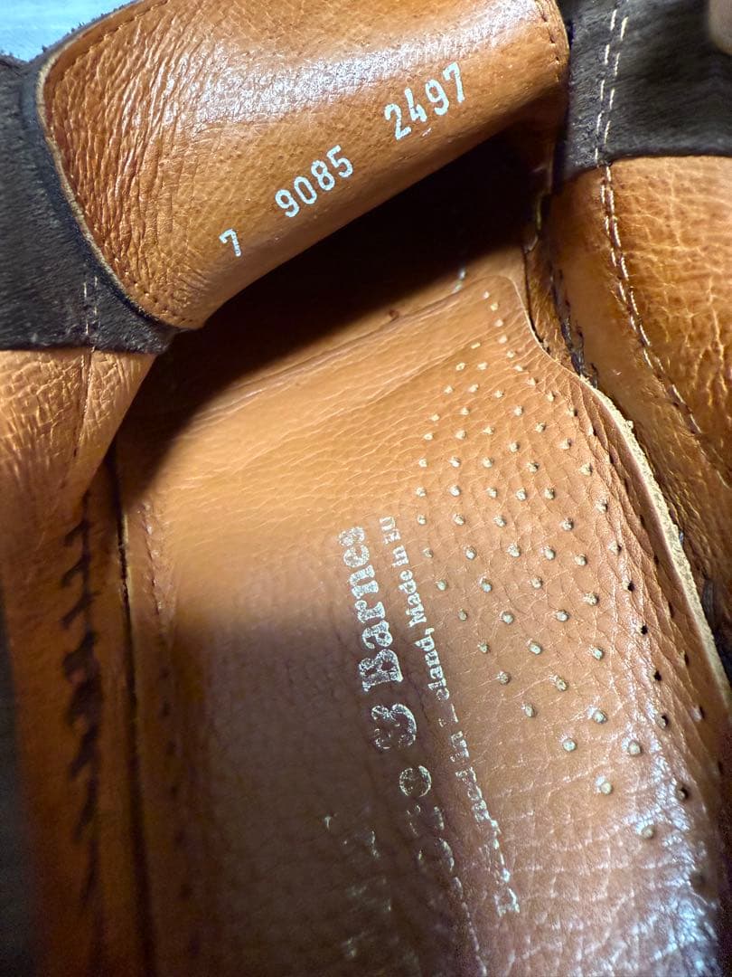 Padmore&Barnes モカシン　スエード　ワラビー　クラークス