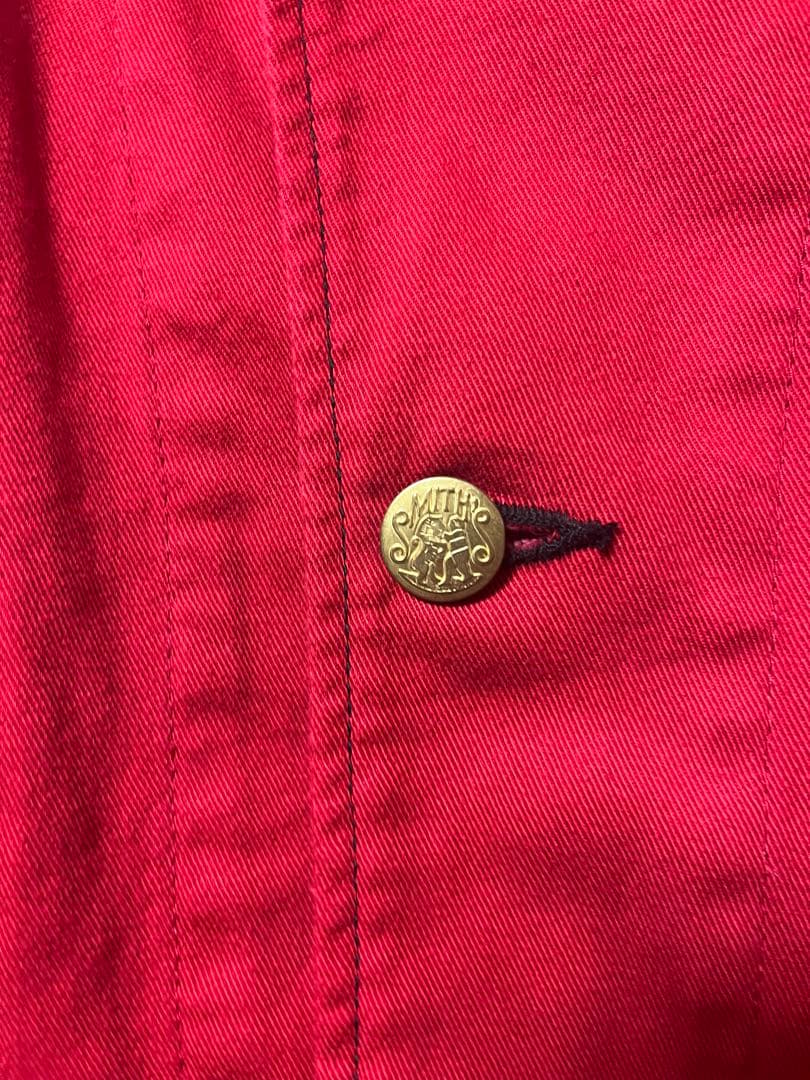 Needles × Smith’s 別注 カバーオール 蝶刺繍 ワークジャケット