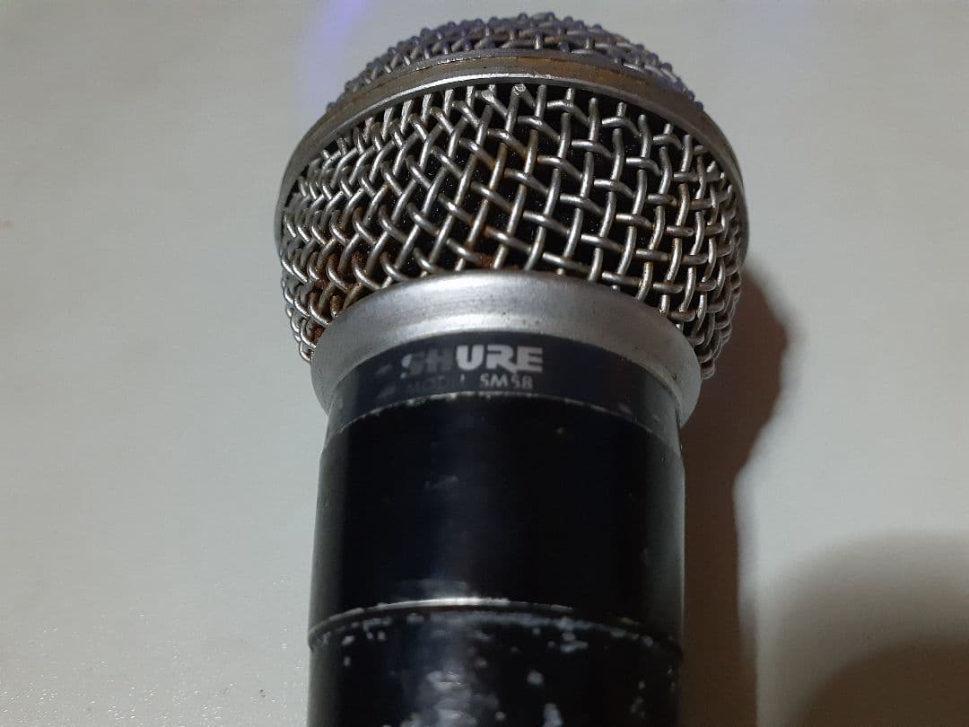 SHURE SM58 USAのビンテージになります。