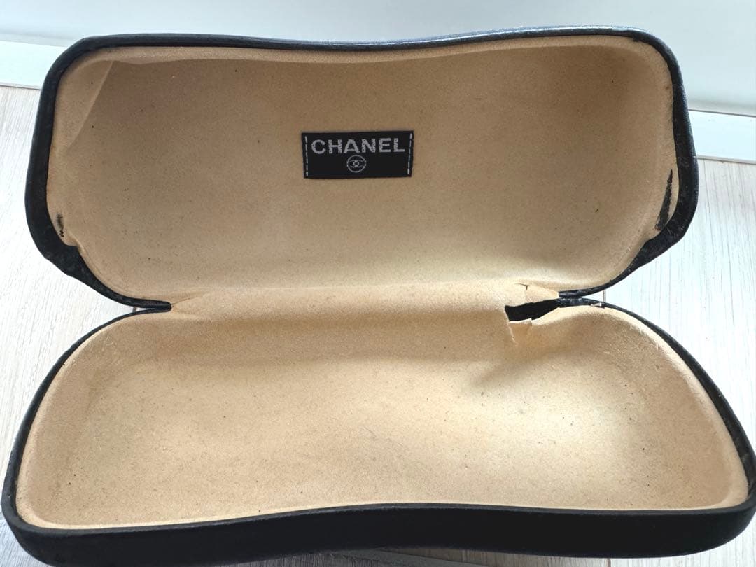 CHANEL ココマーク　ブラウン サングラス ケース付き　シャネル