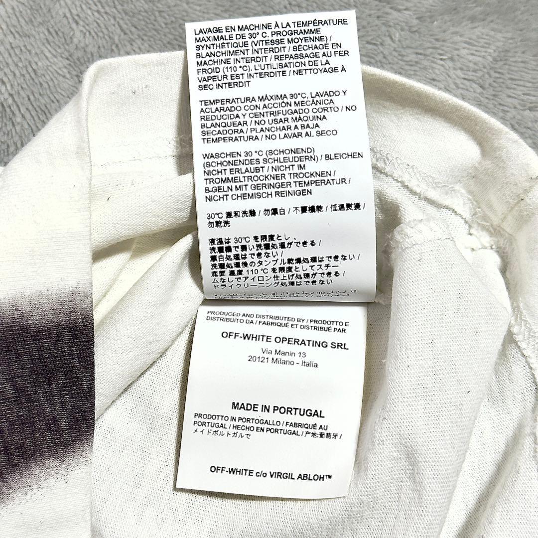 【正規品】Off-White Tシャツ マイケルジャクソンプリント S ホワイト