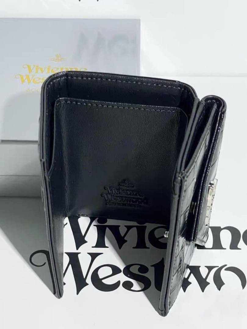 Vivienne Westwood 三つ折り財布 ブラック ＃22332