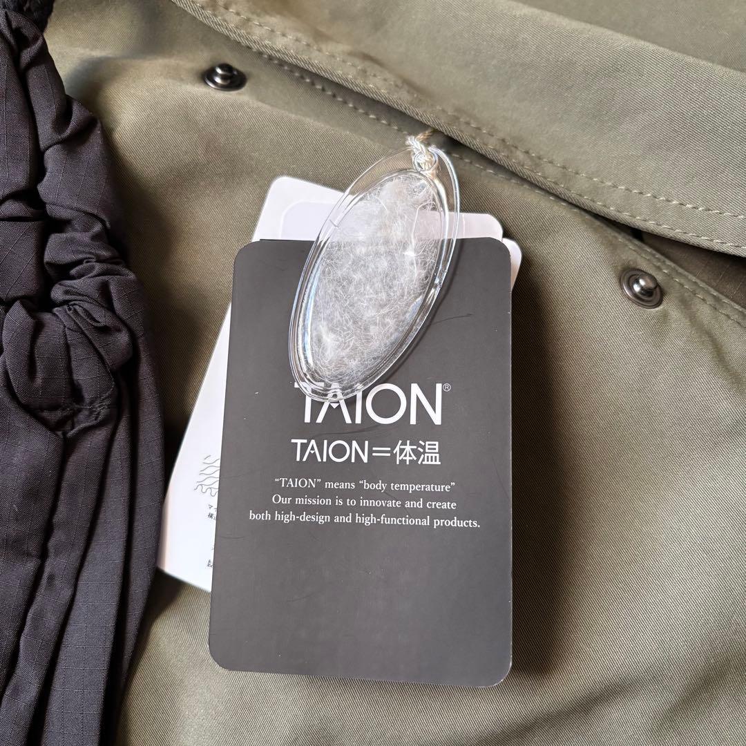【新品タグ付】TAION × MINOTECH 3WAY モッズコート S 撥水