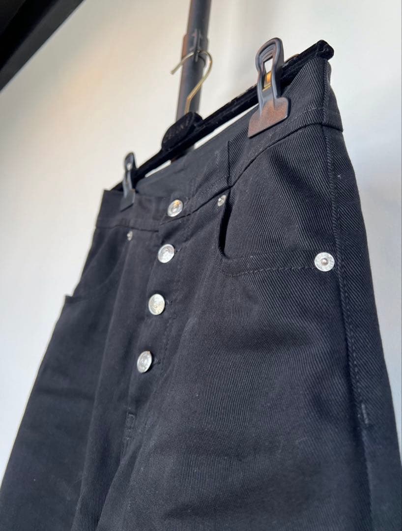 MM6 Maison Margielaマルジェラ　コットンブラックパンツ