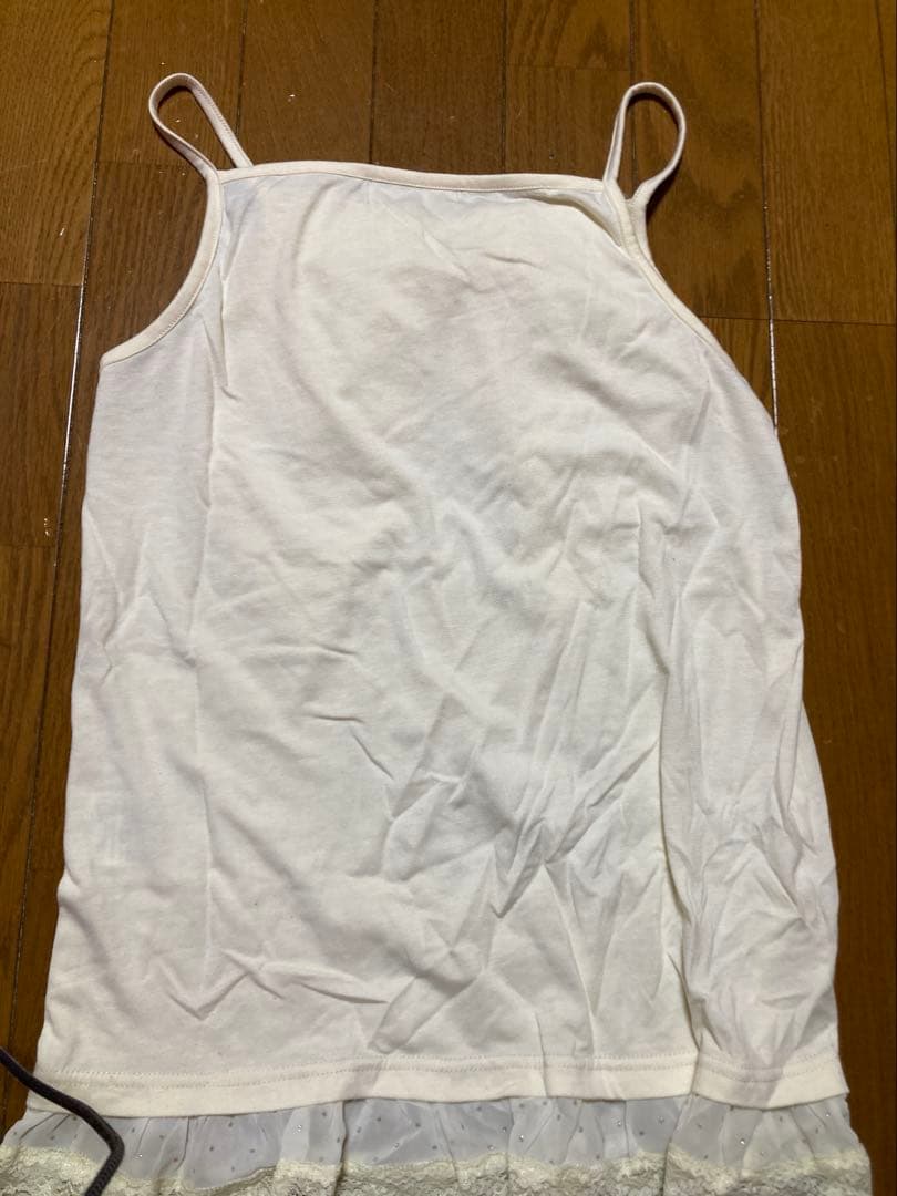 axes femme♡ビッグリボンキャミソール♡ホワイト♡