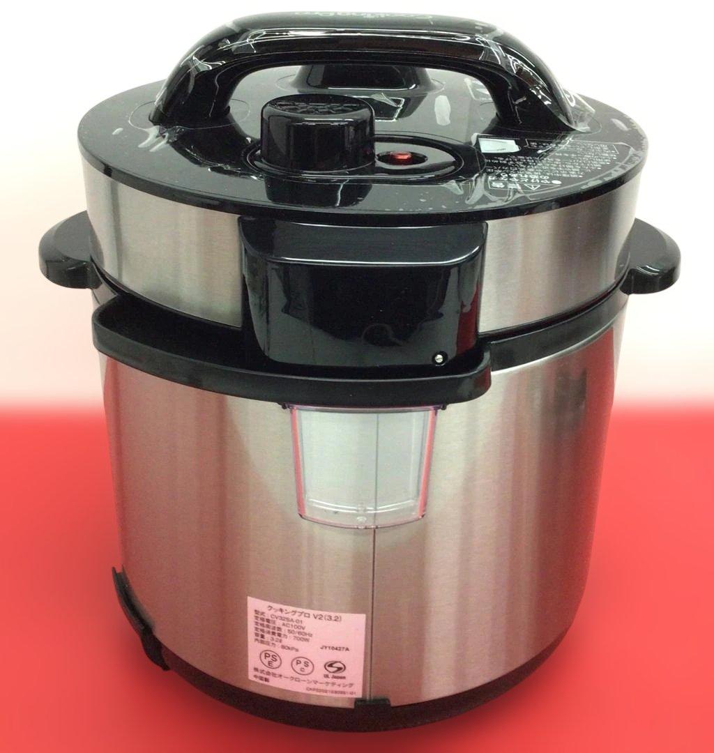 未使用 CookingPro かんたん電気圧力鍋 V2 (3.2L) 通電OK