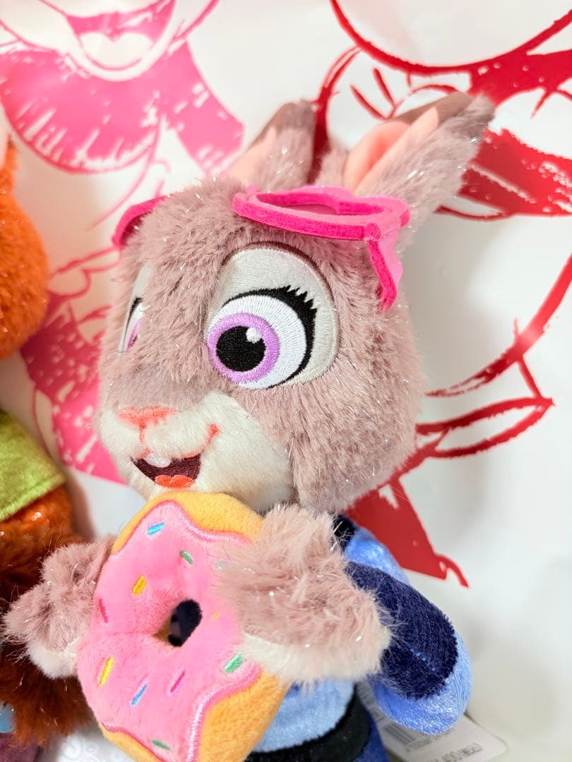 ディズニーストア ズートピアニック ジュディ ディズニー ペアぬいぐるみ