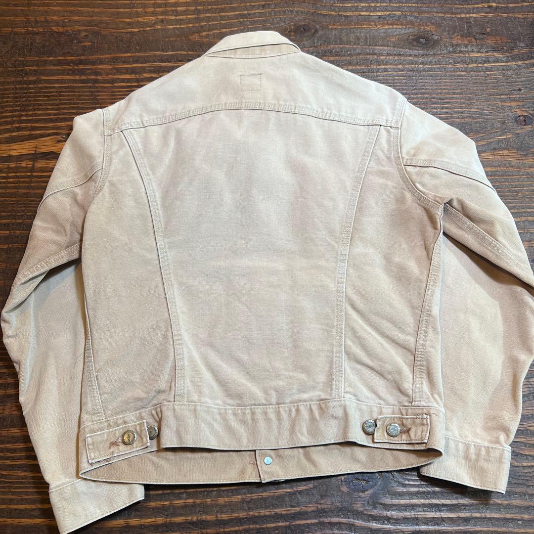 carhartt 80s 裏地なし トラッカージャケット カーハート 100周年