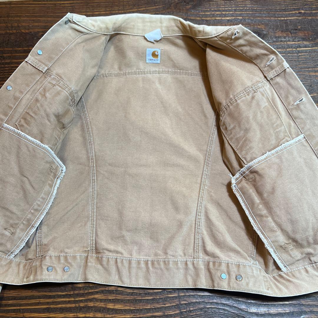 carhartt 80s 裏地なし トラッカージャケット カーハート 100周年