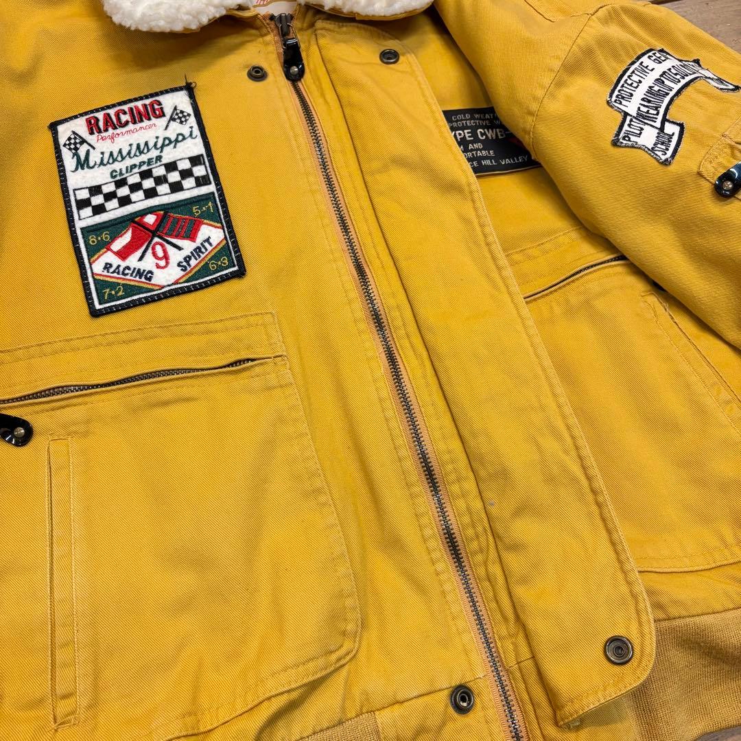 90s G-1タイプ コットン レーシングジャケット