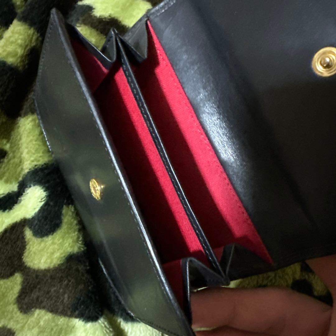 【極美品】ヴィヴィアンウエストウッド EXECUTIVE 二つ折り財布 ブラック