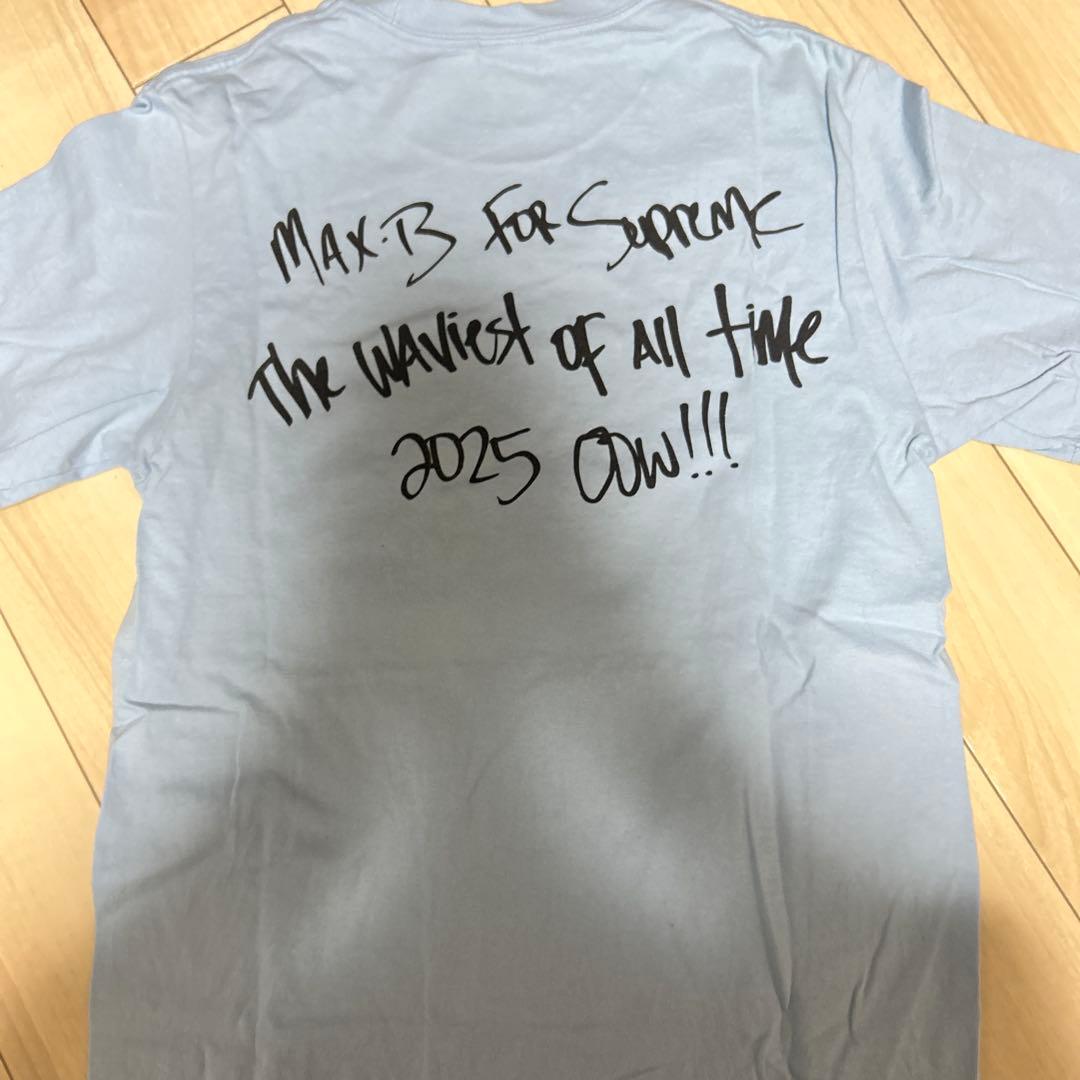 supreme Tシャツ 水色 S