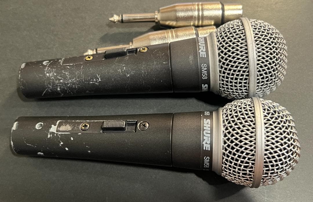 SHURE SM58S スイッチ付きマイク 2本セット