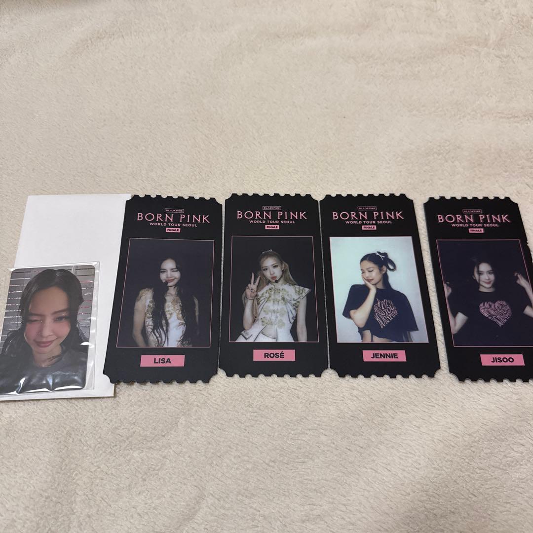 BLACKPINK アルバム CD 7枚 ポストカード ステッカーまとめ売り