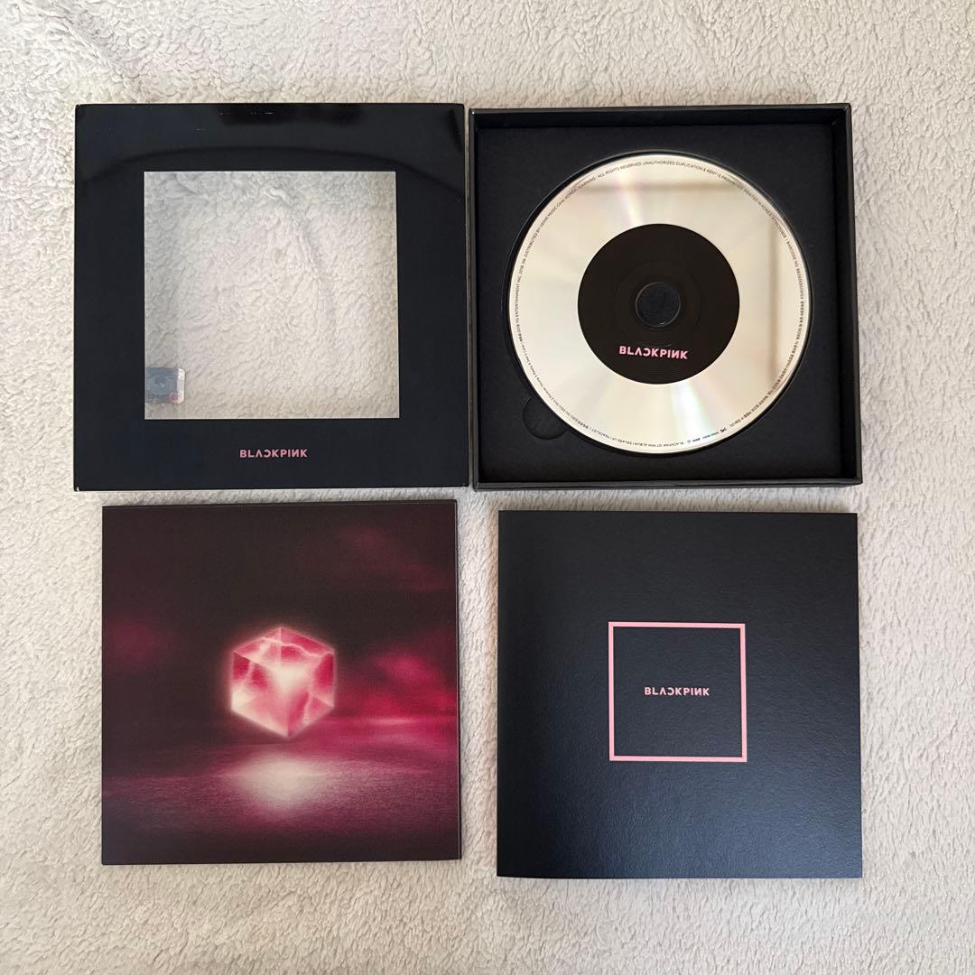 BLACKPINK アルバム CD 7枚 ポストカード ステッカーまとめ売り
