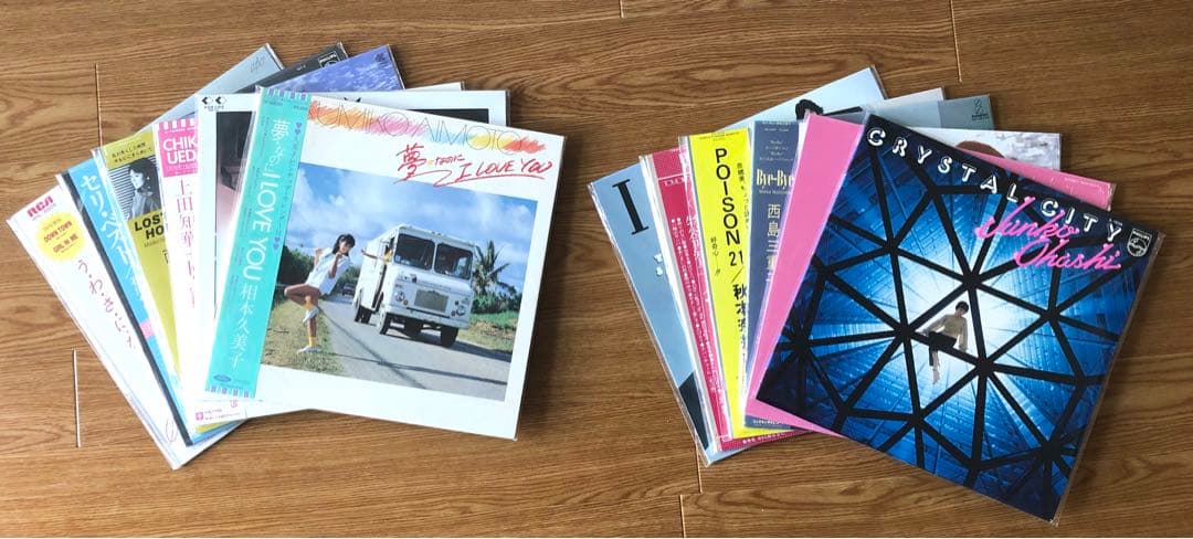 sale ! 80s . 90s CITY POP傑作集　LP12枚　希少盤など
