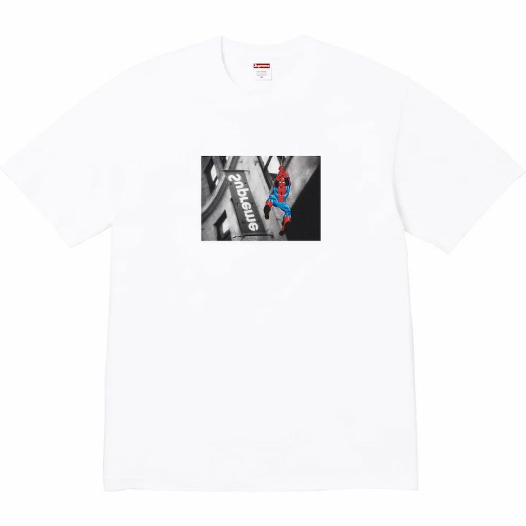 Supreme シュプリーム スパイダーマン Tシャツ　ホワイト M