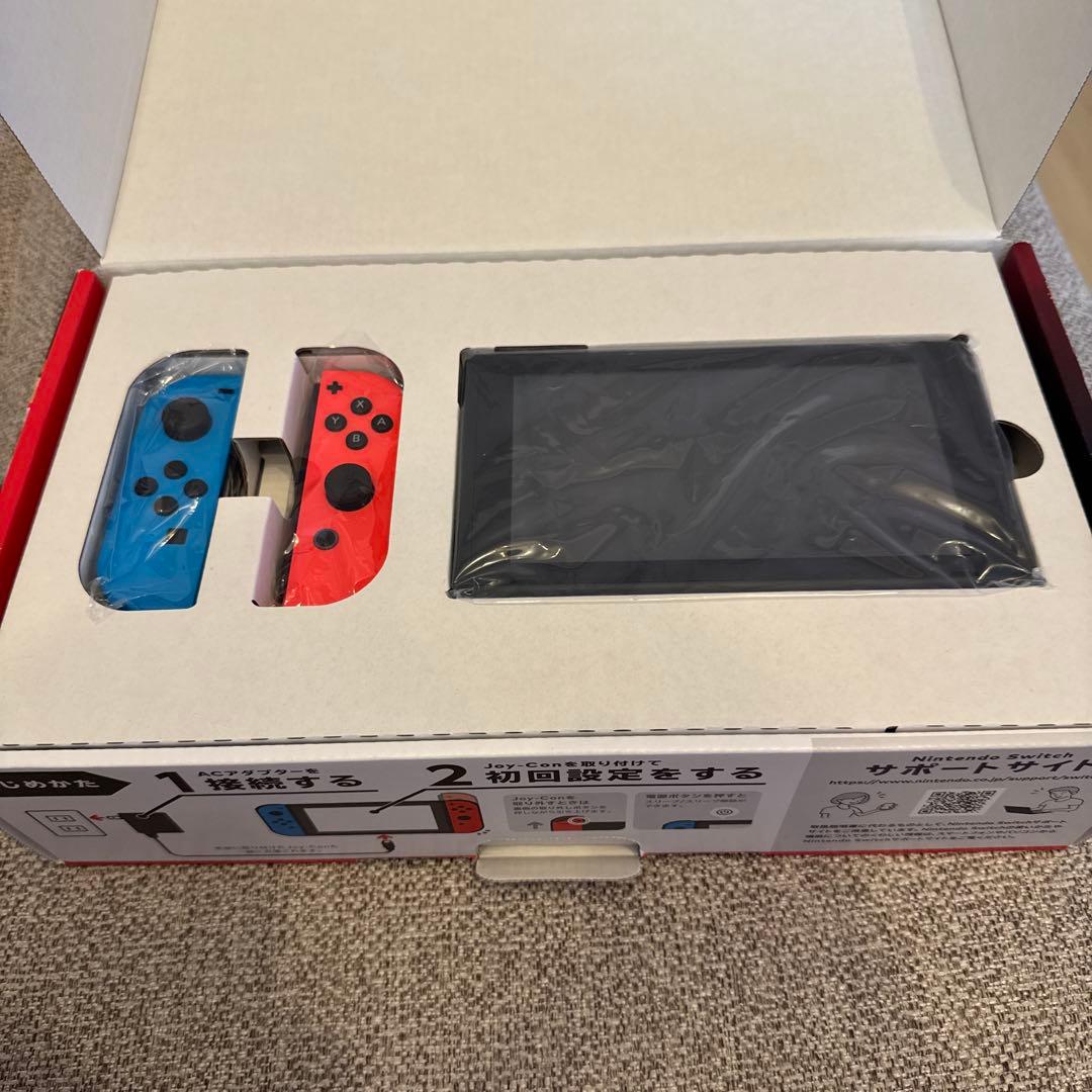 Nintendo Switch 本体 joycon ハンドル1つセット