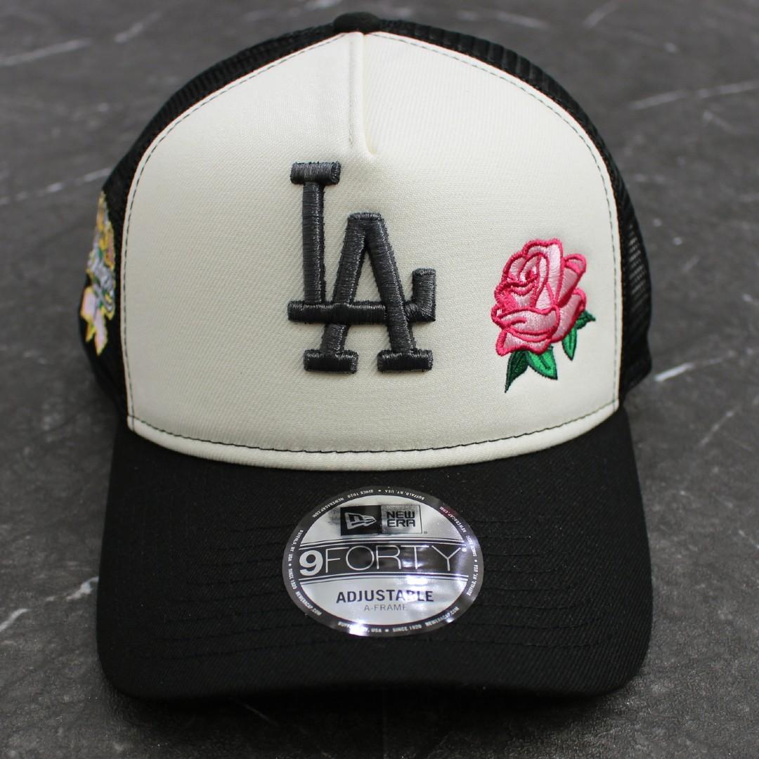 訳あり NEW ERA LA ドジャース ローズ メッシュキャップ 海外モデル