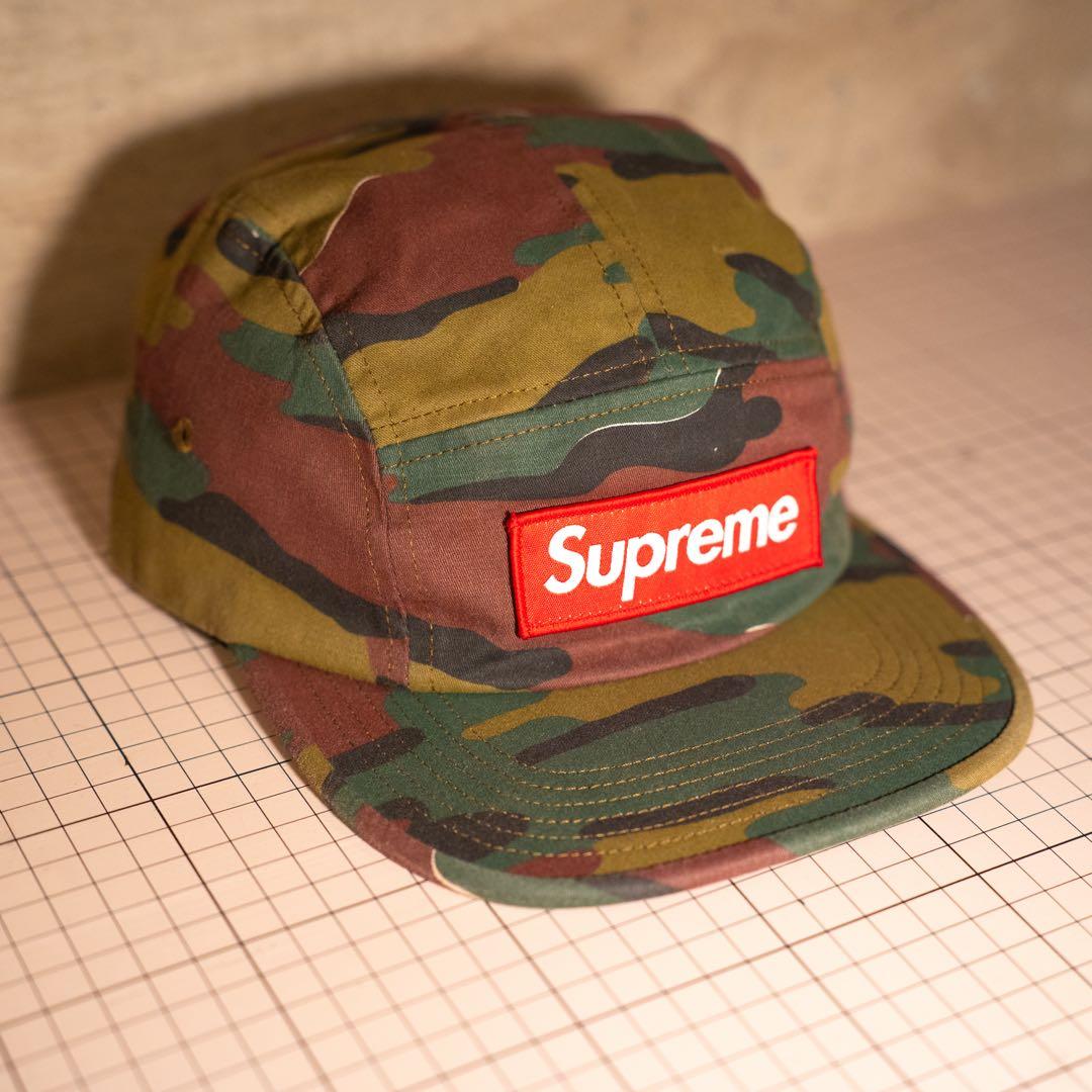Supreme シュプリーム ボックスロゴ キャップ 迷彩 カモフラ