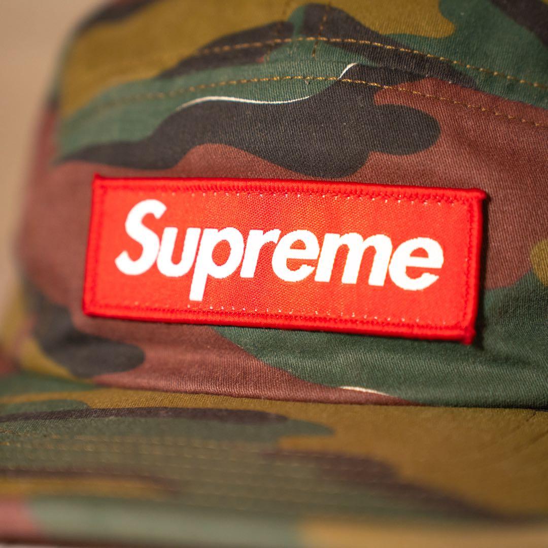 Supreme シュプリーム ボックスロゴ キャップ 迷彩 カモフラ